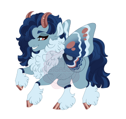 Size: 3340x3160 | Tagged: safe, artist:gigason, derpibooru import, oc, oc only, oc:blue rhapsody, changepony, hybrid, female, simple background, solo, transparent background