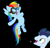 Size: 862x828 | Tagged: safe, screencap, rainbow dash, soarin', pegasus, best pony, chest beating, chest pounding, chest scars, courage, female, feminism, flirting, freedom fighter, frontline leaders, goggles, headcanon, heartwarming, hero dash, heroic, heroism, hope, love, male, primal, rainbow dash day, rainbow dash is best pony, rainbow sass, rainbowzan, rebel, romantic, scar, shipping, shipping fuel, soarindash, straight, sweet dreams fuel, tarzan, triumph, warrior, warrior dash