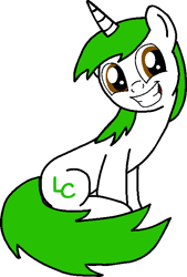 Size: 456x676 | Tagged: safe, artist:lonstecation, derpibooru import, oc, oc only, oc:lonstecation, pony, unicorn, g4, cute, happy, horn, male, png, simple background, sitting, smiling, solo, stallion, transparent background