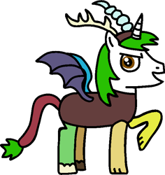 Size: 626x662 | Tagged: safe, artist:lonstecation, derpibooru import, discord, oc, oc only, oc:lonstecation, pony, unicorn, g4, 3 legs, awesome, baseless, clothes, costume, devious, discord costume, halloween, halloween costume, holiday, horn, male, oh yeah, open mouth, png, raised hoof, raised leg, simple background, solo, spooky, stallion, transparent background