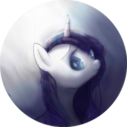 Size: 1024x1024 | Tagged: safe, artist:wolfiedrawie, derpibooru import, rarity, pony, unicorn, g4, female, horn, mare, solo