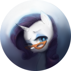 Size: 1024x1024 | Tagged: safe, artist:wolfiedrawie, derpibooru import, rarity, pony, unicorn, g4, female, glasses, horn, mare, solo