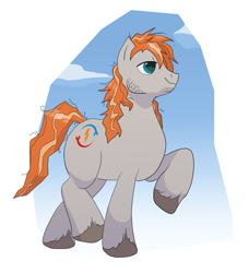 Size: 1836x2017 | Tagged: safe, artist:v-nico, derpibooru import, oc, oc only, earth pony, pony, earth pony oc, solo