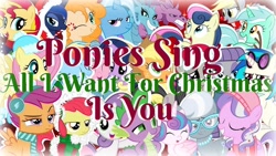 Size: 686x386 | Tagged: safe, artist:jhayarr23, derpibooru import, apple bloom, applejack, aria blaze, bon bon, derpy hooves, diamond tiara, dj pon-3, fluttershy, lyra heartstrings, maud pie, octavia melody, pear butter, pinkie pie, princess flurry heart, princess luna, rainbow dash, rarity, scootaloo, silver spoon, sonata dusk, spike, sunset shimmer, sweetie belle, sweetie drops, trixie, twilight sparkle, vinyl scratch, pony, mane six, solo