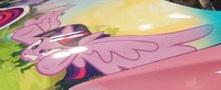 Size: 221x90 | Tagged: source needed, safe, derpibooru import, twilight sparkle, twilight sparkle (alicorn), alicorn, angry, attack, car, determined, flying, picture for breezies, ready to fight, solo