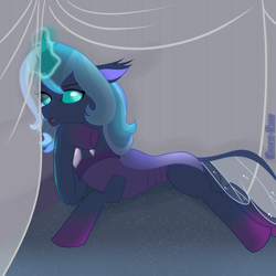 Size: 2997x2997 | Tagged: safe, artist:cookie-ruby, derpibooru import, oc, oc only, oc:circe, changedling, changeling, g4, changedling oc, changeling oc, concave belly, female, mare, solo, thin