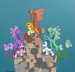 Size: 709x672 | Tagged: safe, artist:doodle-doodie-doo, derpibooru import, adagio dazzle, aria blaze, sonata dusk, earth pony, pony, siren, equestria girls, g4, rainbow rocks, art event, blue background, colored hooves, digital art, disguise, disguised siren, duality, earth pony adagio dazzle, earth pony aria blaze, earth pony sonata dusk, equestria girls ponified, gem, hooves, ponified, pony form, rainbow rocks 10th anniversary, shiny hooves, simple background, siren gem, siren ponidox, species swap, the dazzlings, underwater, unshorn fetlocks, water