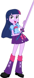 Size: 719x1647 | Tagged: artist needed, source needed, safe, derpibooru import, twilight sparkle, twilight sparkle (alicorn), alicorn, human, equestria girls, g4, clothes, female, feminism, japanese, katana, kenjutsu, martial arts, moon runes, my little pony equestria girls, pleated skirt, samurai, samurai twilight, simple background, skirt, solo, sword, transparent background, twisass sparkle, weapon