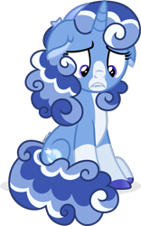 Size: 2273x3634 | Tagged: safe, artist:cirillaq, derpibooru import, oc, oc:serene starlight, pony, unicorn, female, horn, mare, sad, simple background, transparent background, vector