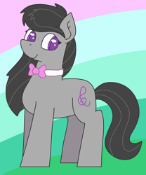 Size: 2372x2845 | Tagged: safe, artist:naggfruit, derpibooru import, octavia melody, earth pony, pony, g4, abstract background, female, mare, pixel-crisp art, solo