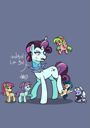 Size: 1039x1476 | Tagged: safe, artist:tantann_7, derpibooru import, indigo zap, lemon zest, principal abacus cinch, sour sweet, sugarcoat, sunny flare, earth pony, pegasus, pony, unicorn, g4, :v, cross-popping veins, cute, earth pony sour sweet, emanata, equestria girls ponified, female, filly, flying, foal, horn, mama cinch, mare, pegasus lemon zest, ponified, reading, shadow five, shadowbolts, species swap, tongue, tongue out, unicorn sugarcoat, zapabetes, zestabetes