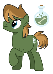 Size: 6500x9056 | Tagged: safe, artist:estories, derpibooru import, oc, oc:cal brew, earth pony, pony, absurd resolution, male, simple background, solo, stallion, transparent background, vector