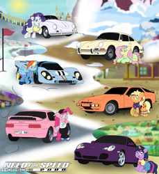 Size: 5770x6300 | Tagged: safe, artist:sparkfler85, derpibooru exclusive, derpibooru import, applejack, fluttershy, pinkie pie, rainbow dash, rarity, twilight sparkle, earth pony, pegasus, pony, unicorn, g4, '90s, 2000s, 50s, 60s, 70s, 80s, absurd file size, absurd resolution, alternate hairstyle, appleloosa, backwards ballcap, band-aid, bandana, baseball cap, beret, bow, bracelet, bubblegum, canterlot, cap, car, clothes, cutie mark on clothes, decades, denim, dress, ear piercing, earring, flower, flower in hair, food, glasses, gum, hair bow, hat, headband, helmet, hippie, hippieshy, horn, jeans, jewelry, kirin village, mane six, necklace, need for speed, outdoors, pants, parody, peace symbol, piercing, ponyville, porsche, porsche 356, porsche 911, porsche 911 turbo, porsche 917, porsche 924, porsche 968, shirt, shoes, sitting, snow, spread wings, tanktop, wings