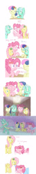 Size: 1000x4680 | Tagged: safe, artist:speccysy, derpibooru import, bon bon, fluttershy, lyra heartstrings, pinkie pie, sweetie drops, earth pony, pegasus, unicorn, g4, ask fluttershy and pinkie pie, blanket, bowtie, clothes, comic, cute, double date, eating, female, flutterpie, food, horn, ice skates, ice skating, lesbian, lyrabon, movie, popcorn, scarf, shipping, skates, skating, snow, snowfall, striped scarf, theater