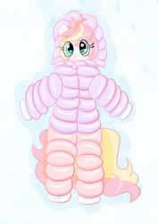 Size: 2894x4093 | Tagged: safe, artist:redfire-pony, derpibooru import, oc, oc only, oc:ninny, pegasus, pony, clothes, cute, eye clipping through hair, female, mare, ocbetes, snow, snowsuit, solo, winter, winter outfit