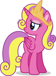 Size: 2498x3389 | Tagged: safe, artist:cirillaq, derpibooru import, princess skyla, pony, g4, crown, jewelry, older, regalia, simple background, solo, transparent background, vector