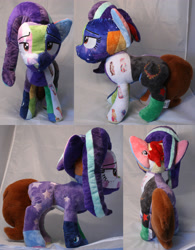 Size: 3124x4000 | Tagged: safe, artist:bastler, derpibooru import, oc, oc only, earth pony, auction open, earth pony oc, female, irl, mare, photo, plushie, unnamed oc