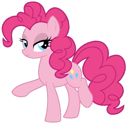 Size: 735x714 | Tagged: safe, artist:noi kincade, derpibooru import, pinkie pie, earth pony, pony, g4, female, mare, simple background, solo, transparent background