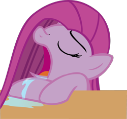 Size: 2674x2509 | Tagged: safe, artist:retroponybro, derpibooru import, pinkie pie, g4, base used, female, inkscape, pinkamena diane pie, simple background, sleeping, solo, transparent background, vector