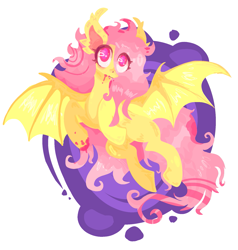 Size: 1557x1634 | Tagged: safe, artist:kazowokrafts, derpibooru import, fluttershy, bat pony, pony, bat ponified, flutterbat, race swap, solo