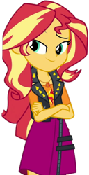 Size: 1025x2000 | Tagged: safe, derpibooru import, edit, edited screencap, editor:cutler1228, screencap, sunset shimmer, human, equestria girls, g4, background removed, female, geode of empathy, magical geodes, not a vector, simple background, solo, transparent background