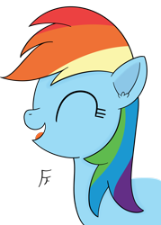 Size: 2466x3438 | Tagged: safe, artist:frownfactory, derpibooru import, rainbow dash, pegasus, pony, g4, eyes closed, female, mare, simple background, solo, transparent background