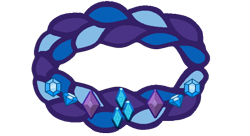 Size: 738x400 | Tagged: safe, artist:lizzmcclin, derpibooru import, rarity, g4, bracelet, charm, cutie mark, jewelry, rarity's cutie mark, simple background, transparent background, vector