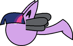 Size: 357x225 | Tagged: safe, artist:mega-poneo, derpibooru import, twilight sparkle, g4, ball, lucario, pokefied, pokémon, rolling, simple background, solo, species swap, spin dash, transparent background, twiball, twilicario