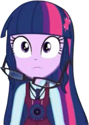 Size: 1803x2520 | Tagged: safe, derpibooru import, edit, edited screencap, editor:mrtoonlover83, screencap, sci-twi, twilight sparkle, equestria girls, friendship games, g4, background removed, clothes, crystal prep academy uniform, female, glasses, loose hair, magic capture device, necktie, needs more jpeg, not a vector, school tie, school uniform, schoolgirl, simple background, solo, transparent background, uniform