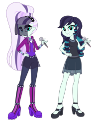 Size: 3554x4474 | Tagged: safe, artist:machakar52, derpibooru import, coloratura, human, equestria girls, g4, boots, clothes, countess coloratura, equestria girls-ified, female, hand on hip, high heel boots, high heels, looking at you, microphone, rara, shoes, simple background, smiling, smiling at you, transparent background