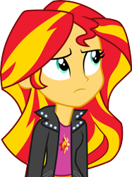 Size: 3000x4004 | Tagged: safe, artist:cloudy glow, derpibooru import, sunset shimmer, equestria girls, g4, rainbow rocks, simple background, solo, transparent background, vector