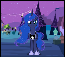 Size: 750x652 | Tagged: artist needed, source needed, safe, derpibooru import, screencap, princess luna, alicorn, pony, g4, luna eclipsed, angry, female, looking at you, mare, my little pony: friendship is magic, show accurate, solo