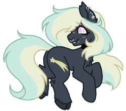 Size: 1132x1000 | Tagged: safe, artist:kazmuun, derpibooru import, oc, oc only, oc:solar wind, earth pony, pony, blush lines, blushing, chest fluff, chibi, choker, cloven hooves, colored, colored eyebrows, colored hooves, colored lineart, commission, ear fluff, ear piercing, earring, ears, earth pony oc, eyebrows, eyebrows visible through hair, female, female oc, flat colors, fluffy mane, fluffy tail, gradient eyes, gray coat, gray hooves, head turn, hock fluff, hooves, jewelry, ko-fi reward, lip piercing, long mane, long tail, mare, mare oc, multicolored eyes, no pupils, nose piercing, nose ring, piercing, profile, septum piercing, signature, simple background, smiling, snake bites, solo, tail, transparent background, two toned mane, two toned tail, unshorn fetlocks