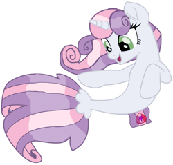 Size: 1280x1226 | Tagged: safe, artist:lavender-annabella, derpibooru import, sweetie belle, seapony (g4), unicorn, g4, cute, diasweetes, female, filly, foal, horn, older, older sweetie belle, open mouth, open smile, seaponified, seapony sweetie belle, simple background, smiling, solo, species swap, transparent background, vector