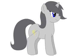 Size: 2160x1620 | Tagged: safe, artist:meghan12345, derpibooru import, pony, unicorn, g4, battle for dream island, female, horn, mare, needle (battle for dream island), ponified, simple background, smiling, solo, species swap, transparent background