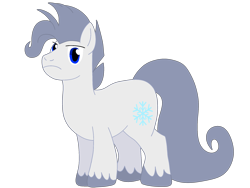 Size: 2160x1620 | Tagged: safe, artist:meghan12345, derpibooru import, earth pony, pony, g4, angry, battle for dream island, colored hooves, hooves, male, ponified, simple background, snowball (battle for dream island), solo, species swap, stallion, transparent background