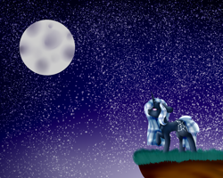 Size: 2000x1600 | Tagged: safe, artist:fae-core, derpibooru import, oc, pony, unicorn, female, horn, mare, moon, solo, stars