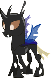 Size: 1783x2670 | Tagged: safe, artist:raxdunn, derpibooru exclusive, derpibooru import, oc, oc only, oc:wasisi, changeling, changeling oc, show accurate, simple background, solo, transparent background