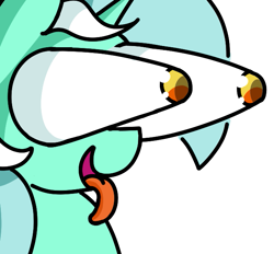 Size: 655x607 | Tagged: safe, artist:starbounce, derpibooru import, lyra heartstrings, pony, unicorn, g4, awoooga, booba, bust, emote, emotes, emoticon, eye bulging, female, horn, lyra emote pack, mare, outline, simple background, solo, tongue, tongue out, transparent background, white outline