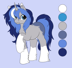 Size: 1046x1002 | Tagged: safe, artist:maravor, derpibooru import, oc, oc:melory, pony, unicorn, female, horn, mare, reference sheet, solo