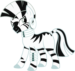 Size: 1920x1809 | Tagged: artist needed, safe, derpibooru import, zecora, zebra, g4, female, implied angel bunny, palette swap, recolor, simple background, solo, transparent background