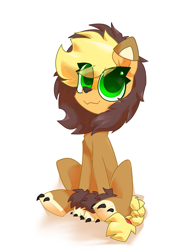 Size: 3029x3979 | Tagged: safe, artist:scarshine, derpibooru import, applejack, earth pony, pony, g4, high res, simple background, solo, white background