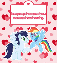 Size: 720x800 | Tagged: safe, artist:soarindasher10, derpibooru import, rainbow dash, soarin', pegasus, pony, g4, female, hearts and hooves day, holiday, male, mare, movie accurate, shipping, soarindash, stallion, straight, valentine's day