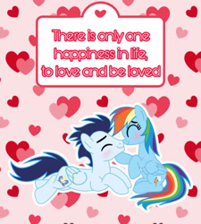 Size: 720x800 | Tagged: safe, artist:soarindasher10, derpibooru import, rainbow dash, soarin', pegasus, pony, g4, female, hearts and hooves day, holiday, male, mare, shipping, soarindash, stallion, straight, valentine's day