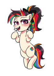 Size: 2480x3508 | Tagged: safe, artist:jully-park, derpibooru import, oc, oc only, oc:han mari, earth pony, pony, simple background, solo, transparent background