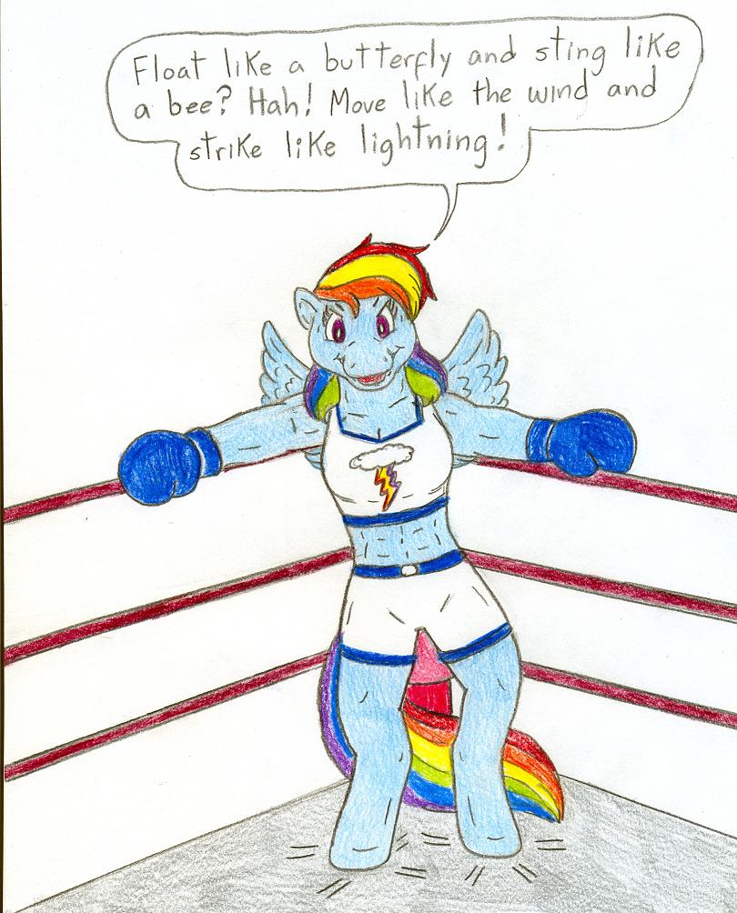 118820 Safe Artistjose Ramiro Derpibooru Import Rainbow Dash Anthro Pegasus Boxing 1202