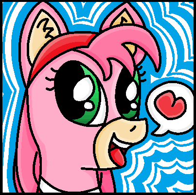 2378370 - safe, artist:sonic5100, derpibooru import, oc, oc:sonica,  ponified, alicorn, earth pony, pony, .exe, amy rose, amy.exe, blood,  crying, demon wings, evil, image, jpeg, looking at you, red dress, red  eyes, smiling